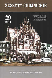 Zeszyty Chojnickie | Nr 29/2014