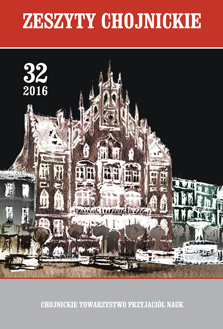 Zeszyty Chojnickie | Nr 32/2016