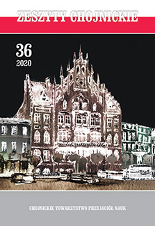 Zeszyty Chojnickie | Nr 36/2020